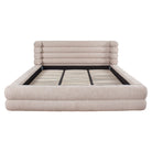 Bed Obidis natural linear 180x210 (mattress size) with storage by Richmond Interiors