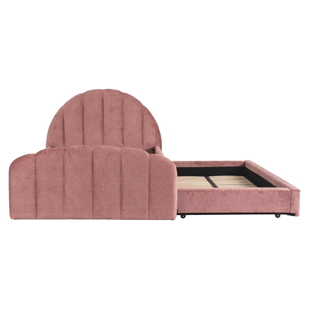 Bed Pixie rosewood jewel 120x200 with pull-out bed by Richmond Interiors