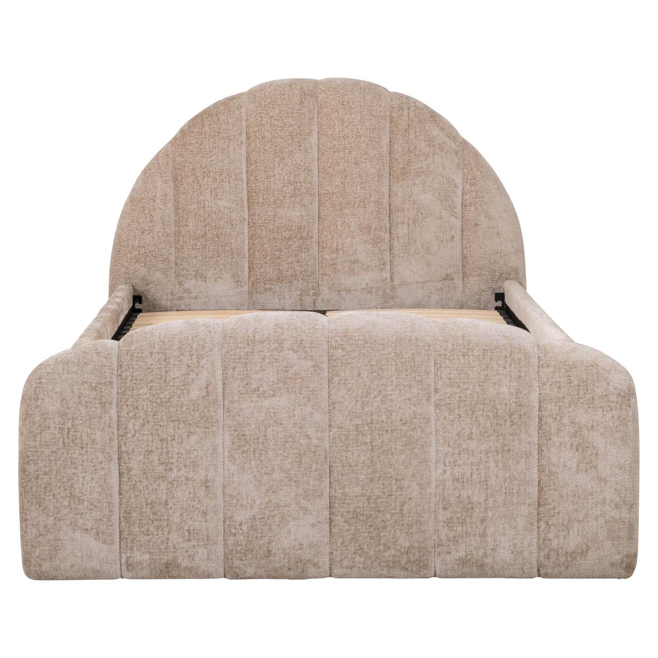 Bed Pixie clay chenille 120x200 with pull-out bed by Richmond Interiors