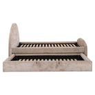 Bed Pixie clay chenille 120x200 with pull-out bed by Richmond Interiors