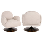 Lounge chair Kagney biscotti swivel by Richmond Interiors