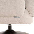 Lounge chair Kagney biscotti swivel by Richmond Interiors