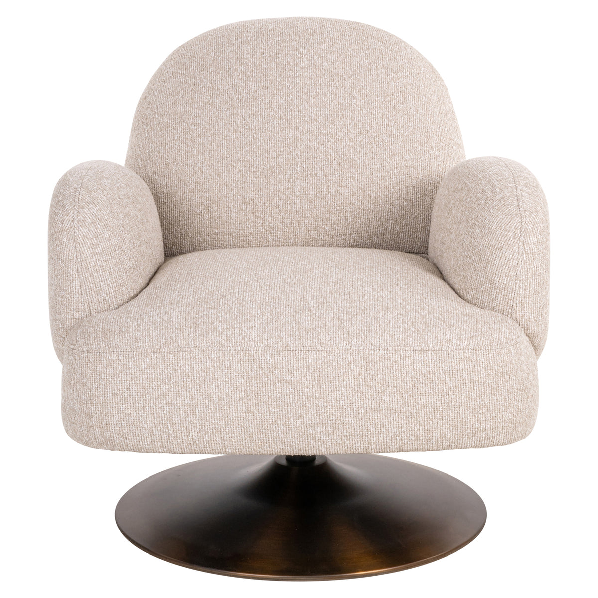 Lounge chair Kagney biscotti swivel by Richmond Interiors