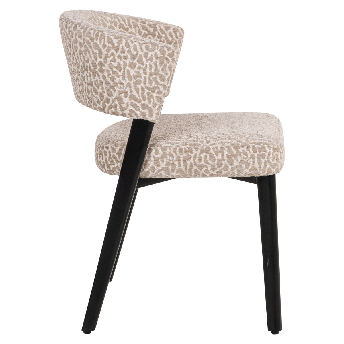 Dining chair Zeno beige leopard by Richmond Interiors