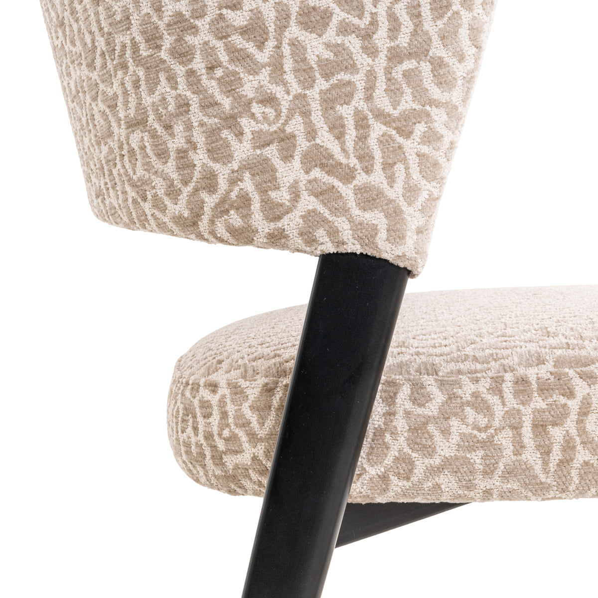 Dining chair Zeno beige leopard by Richmond Interiors