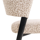 Dining chair Zeno beige leopard by Richmond Interiors
