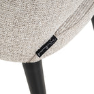 Dining chair Tabitha natural fancy fire retardant (Set of 2) by Richmond Interiors