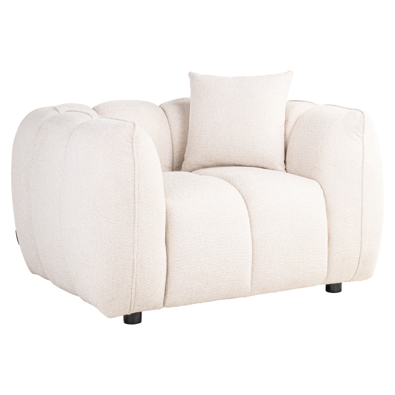 Lounge chair Jezebel cream fancy by Richmond Interiors