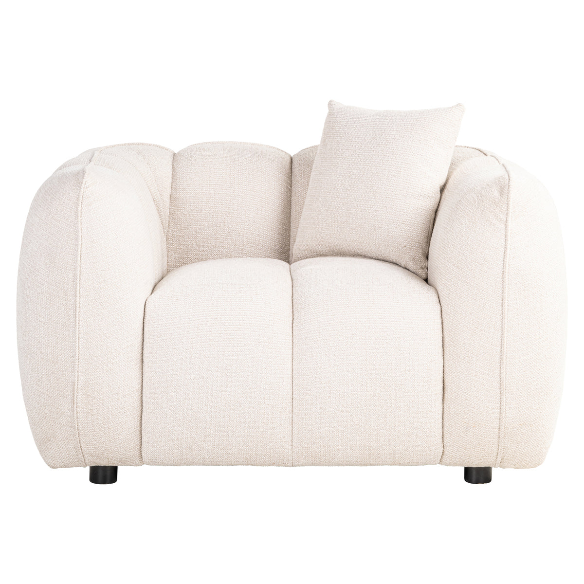 Lounge chair Jezebel cream fancy by Richmond Interiors