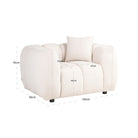 Lounge chair Jezebel cream fancy by Richmond Interiors