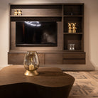 Lachance Brown 3-doors 2-drawers TV Media Wall Cabinet by Richmond Interiors