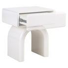Nightstand Bennet coconut milk 1-drawer by Richmond Interiors