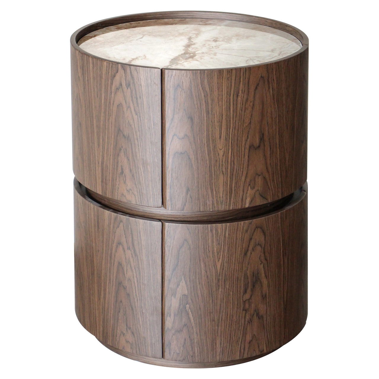 Nightstand Ellery brown 2-drawers by Richmond Interiors