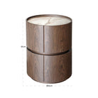 Nightstand Ellery brown 2-drawers by Richmond Interiors