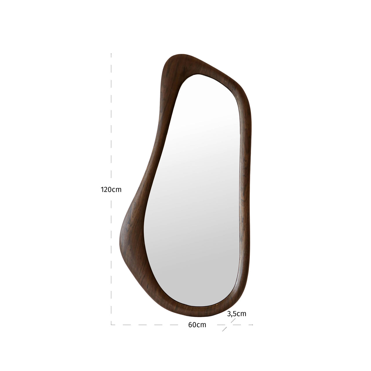 Briar Brown Organic Mirror by Richmond Interiors