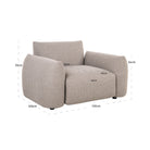 Outdoor lounge chair Dawson greige alpine by Richmond Interiors