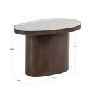 End table Biloxi brown by Richmond Interiors