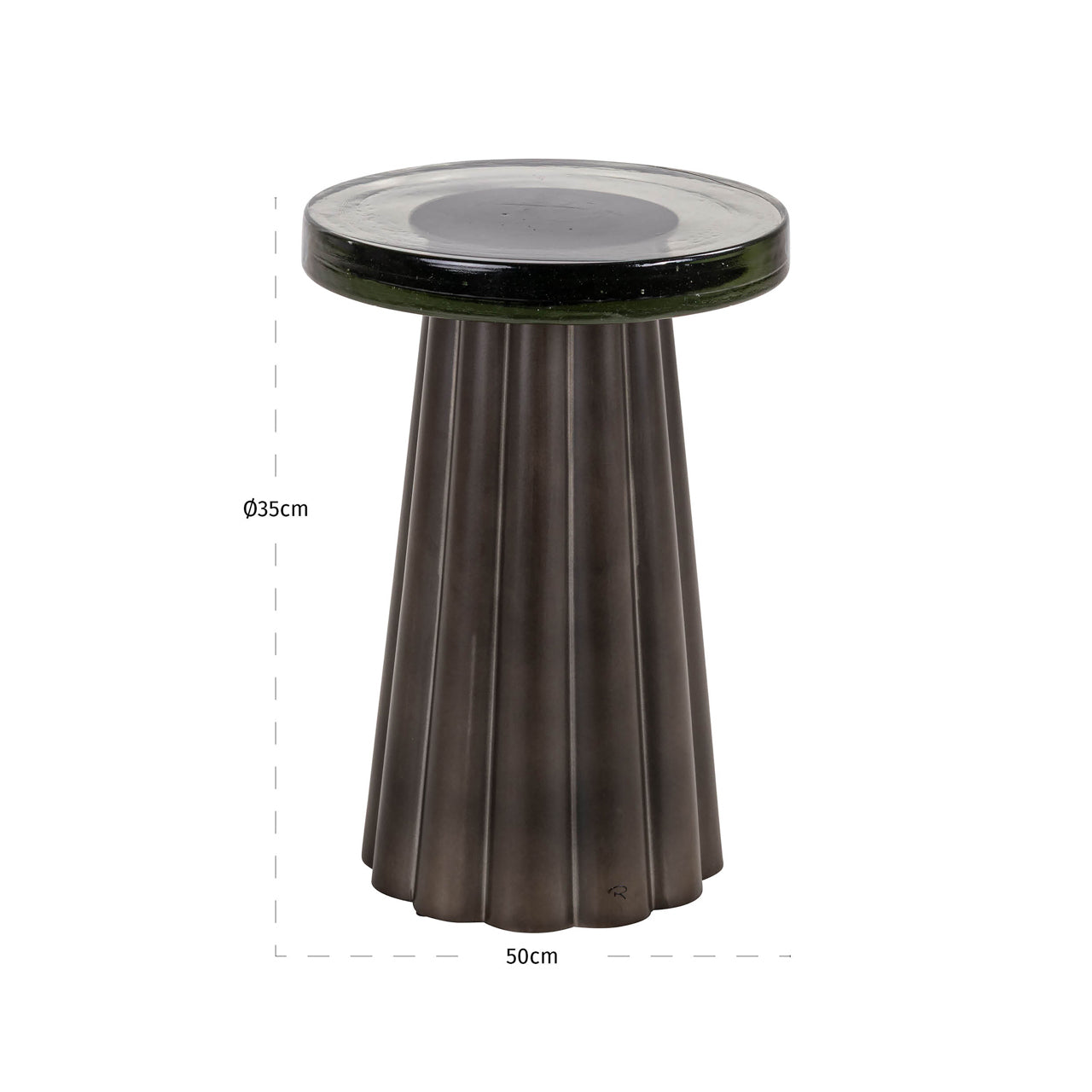 End table Barwick brass antique by Richmond Interiors