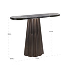 Console Barwick brass antique by Richmond Interiors