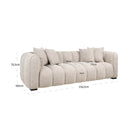 Sofa Novaro natural fancy 3-seater by Richmond Interiors