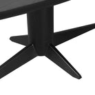 Dining table Rayford black oval 230 by Richmond Interiors