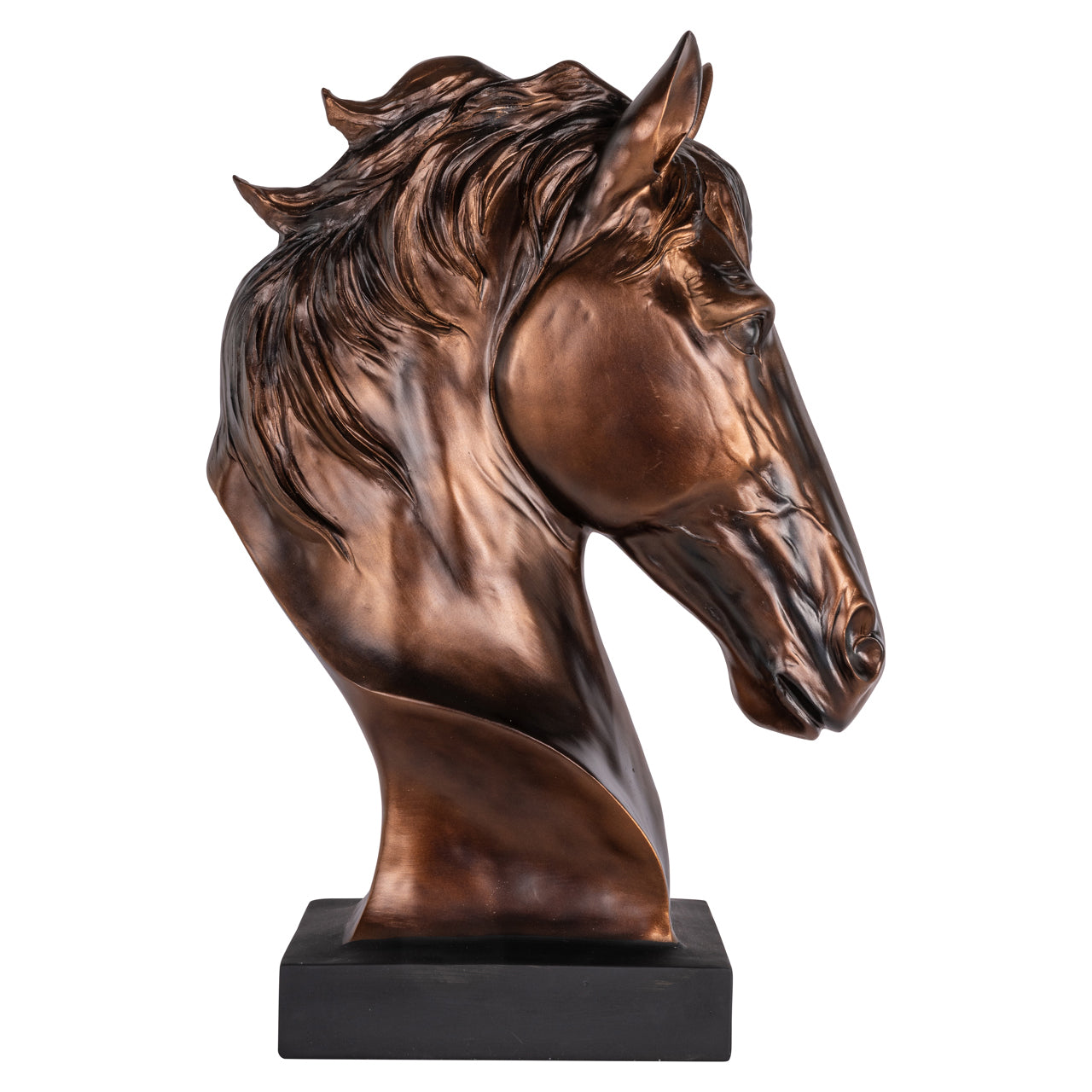 Shadow Bronze Horse Sculpture by Richmond Interiors