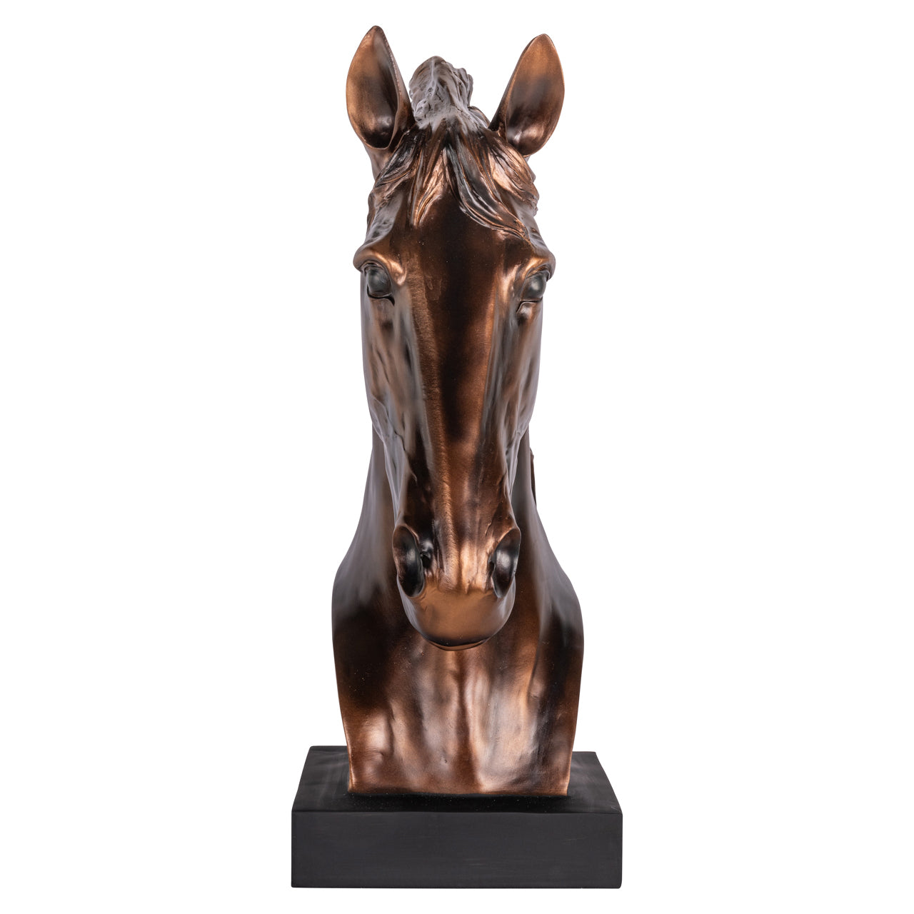 Shadow Bronze Horse Sculpture by Richmond Interiors