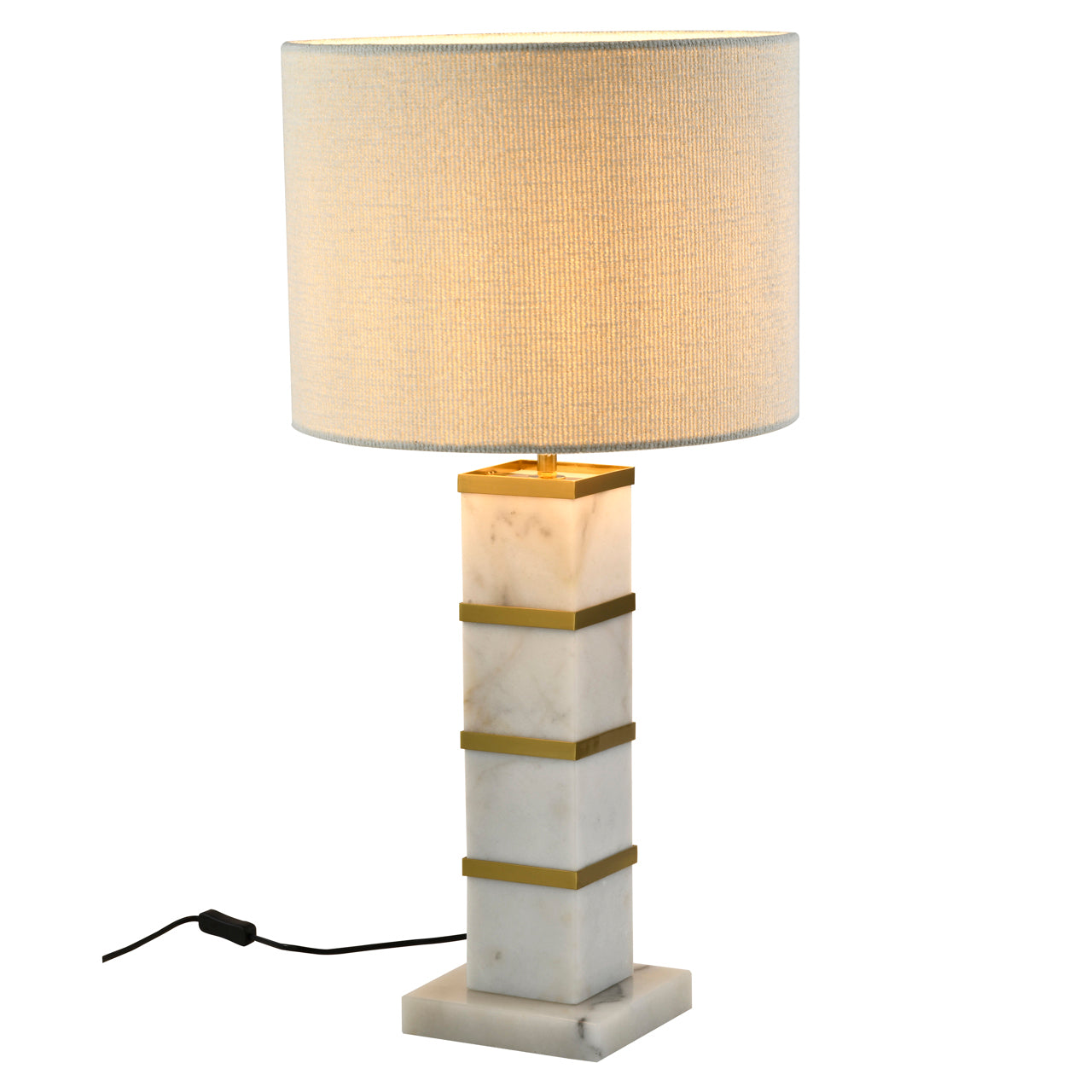 Table lamp Celinae white including lampshade by Richmond Interiors