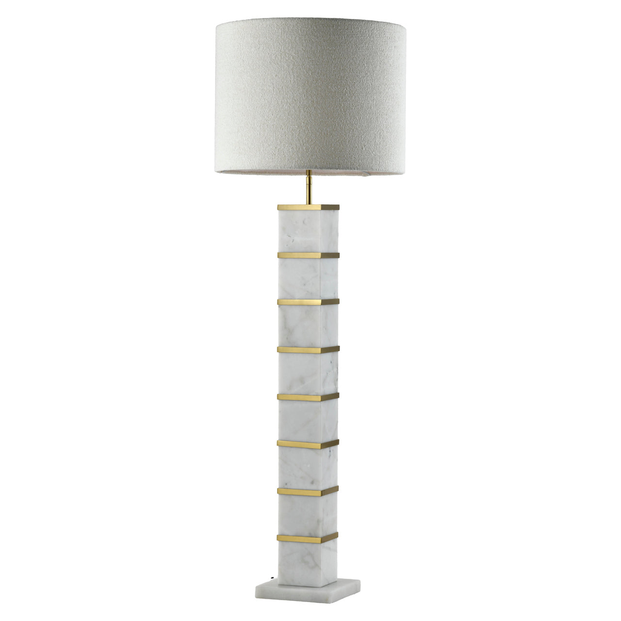 Floor lamp Celinae white including lampshade by Richmond Interiors
