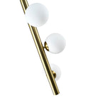 Elorie Antique Brass & Opal Globes Pendant Light by Richmond Interiors