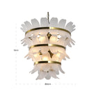 Ameline Antique Brass Chandelier by Richmond Interiors
