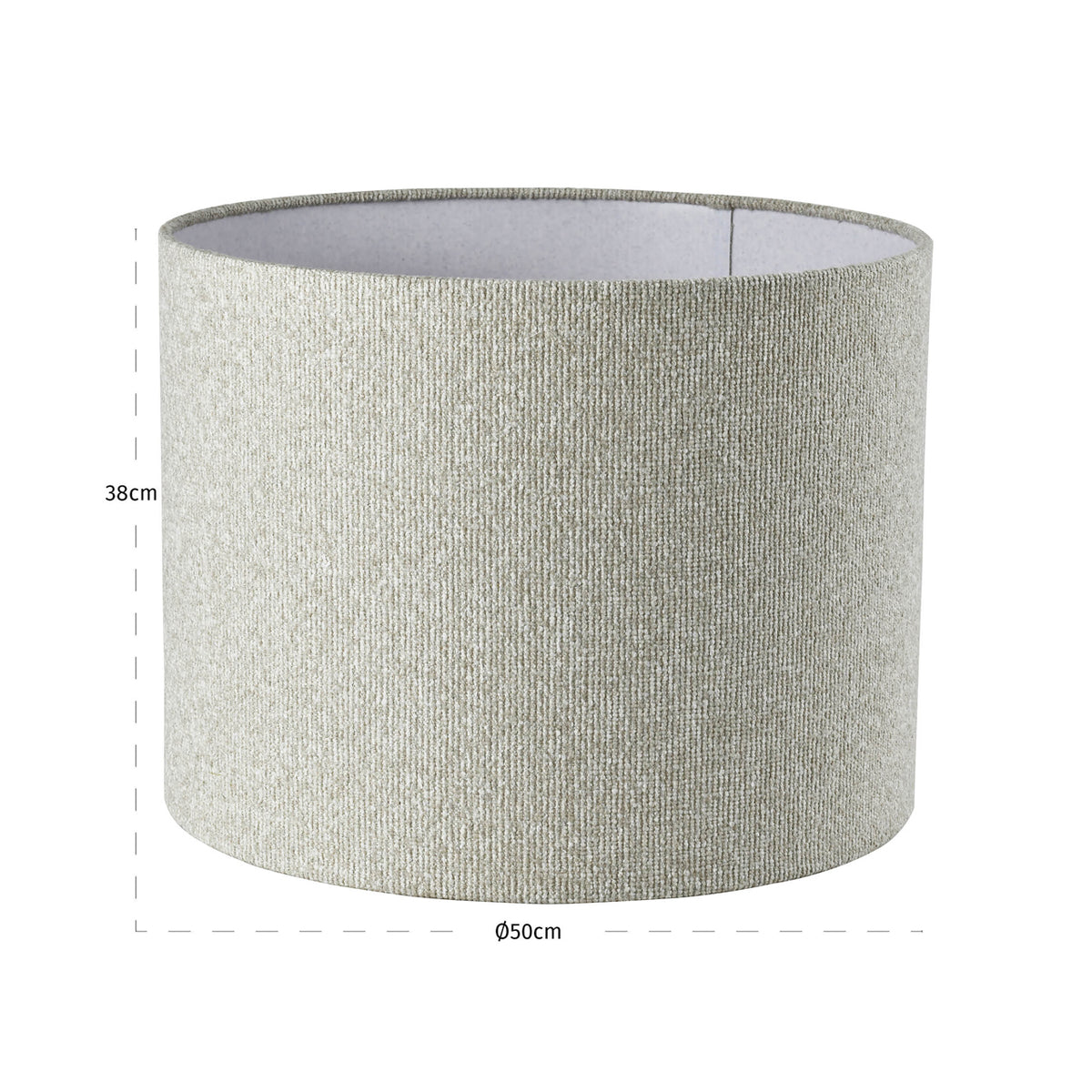 Lampshade Zera biscotti 50Ø by Richmond Interiors