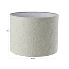 Lampshade Zera biscotti 50Ø by Richmond Interiors