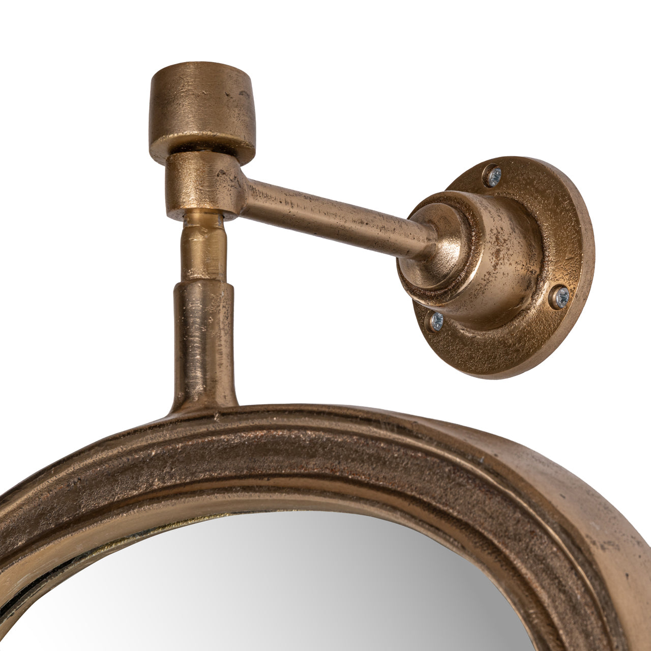 Hasting Antique Brass Wall Mirror by Richmond Interiors