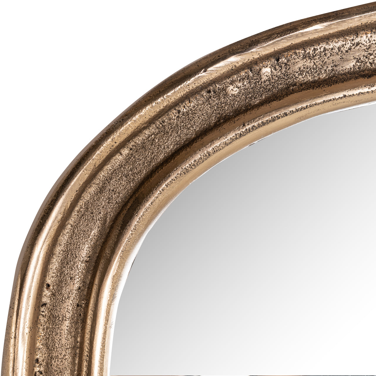 Hasting Antique Brass Wall Mirror by Richmond Interiors