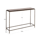 Villano Bronze Console Table by Richmond Interiors