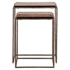 Villano bronze End Table (Set of 2) by Richmond Interiors