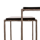 Villano bronze End Table (Set of 2) by Richmond Interiors