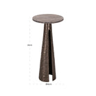 Eldora Bronze End Table - 30cm by Richmond Interiors