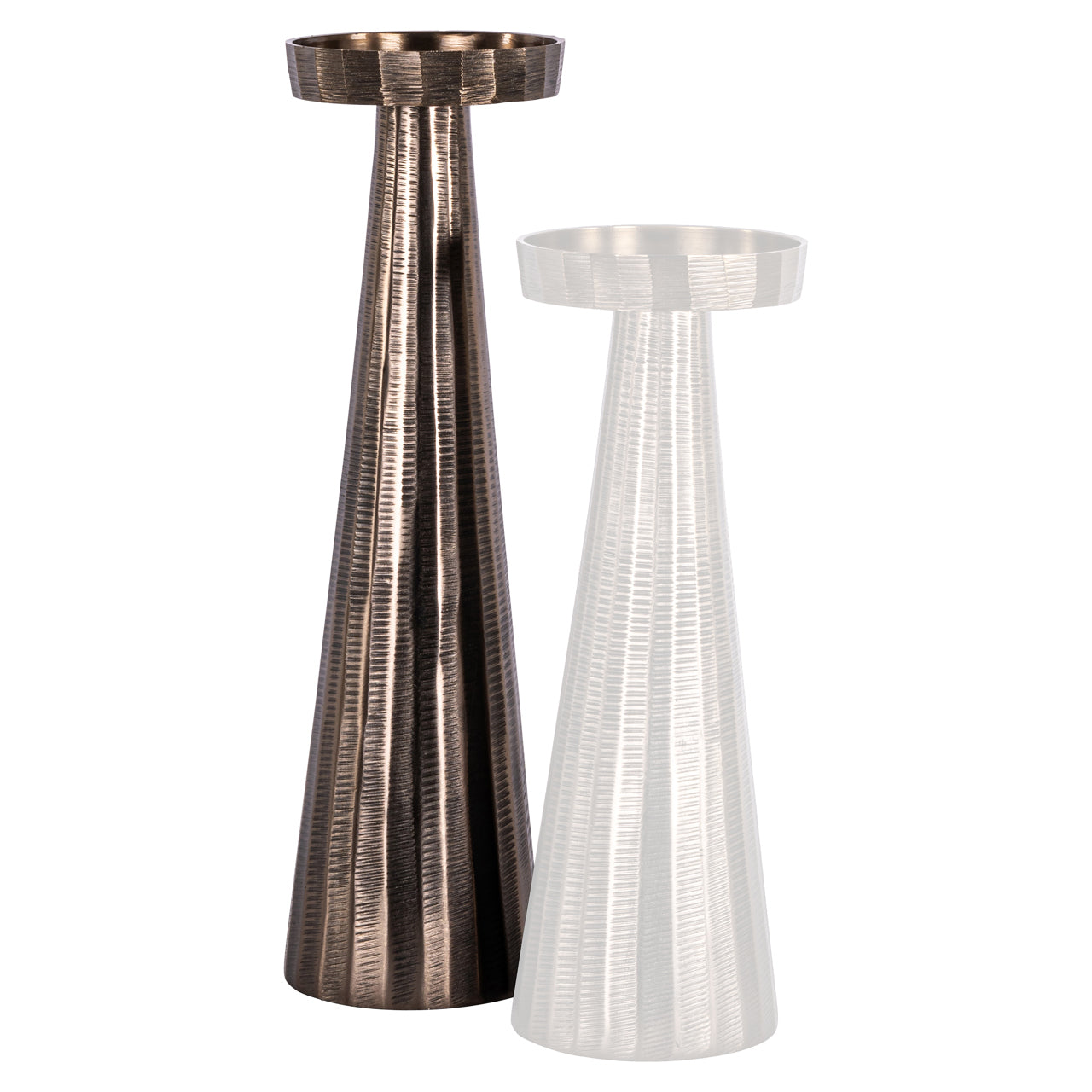 Candle holder Evola bronze L by Richmond Interiors