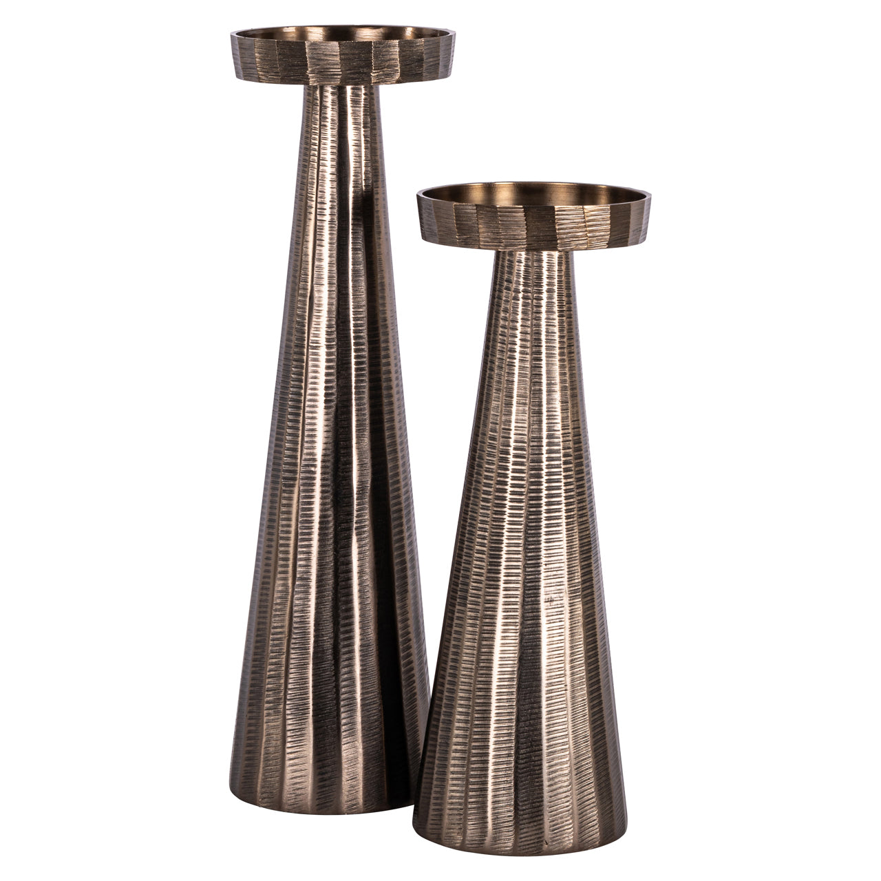 Candle holder Evola bronze S by Richmond Interiors