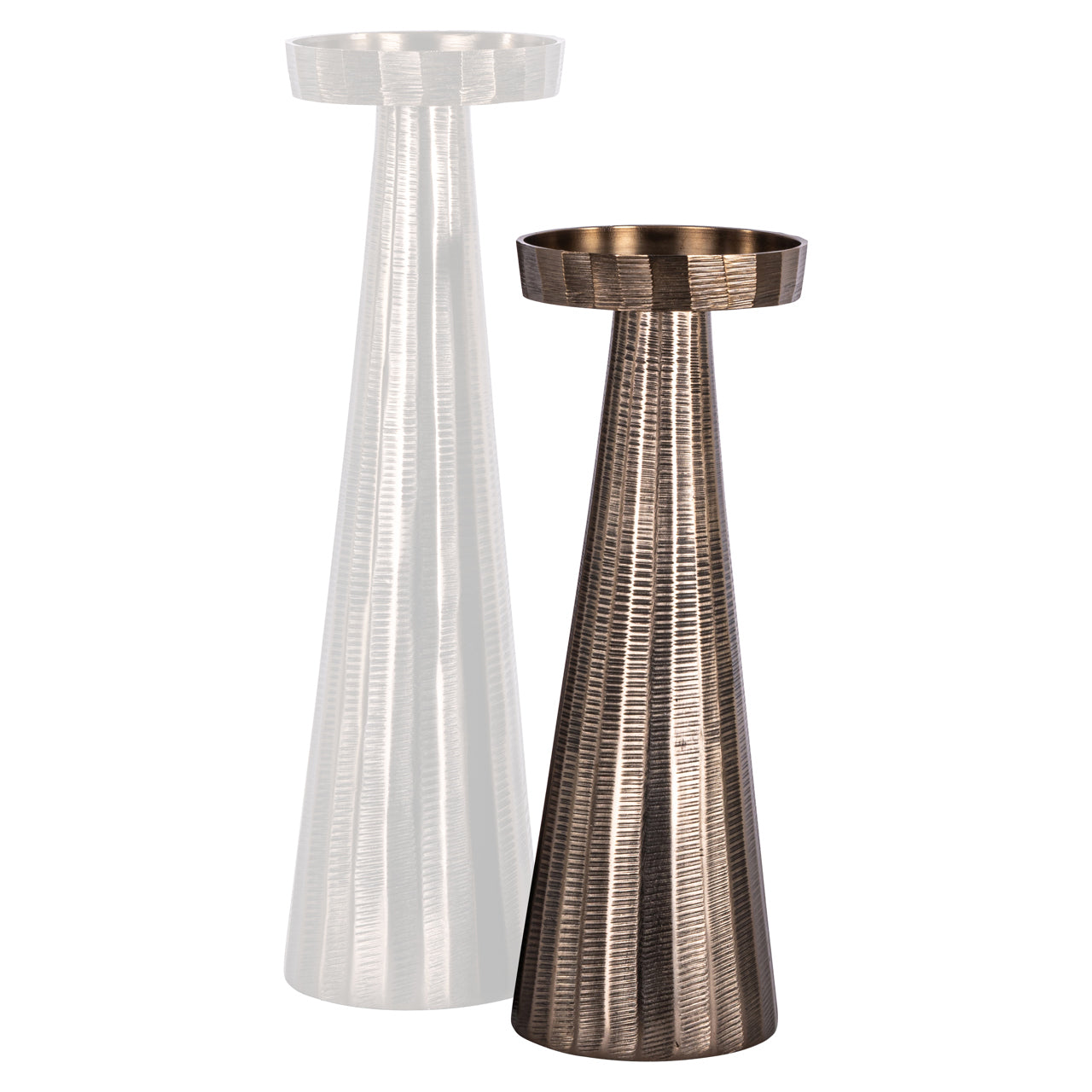 Candle holder Evola bronze S by Richmond Interiors