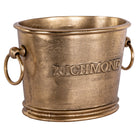 Vinova Antique Brass Wine Cooler by Richmond Interiors