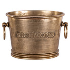 Vinova Antique Brass Wine Cooler by Richmond Interiors