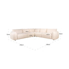Outdoor sofa Dawson beige alpine cornersofa by Richmond Interiors