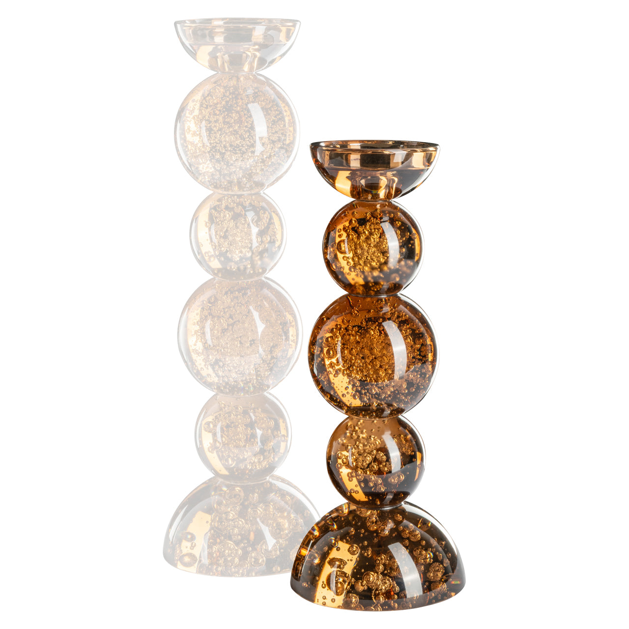 Candle holder Jolita brown S by Richmond Interiors