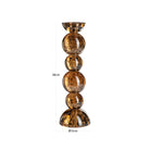 Candle holder Jolita brown L by Richmond Interiors