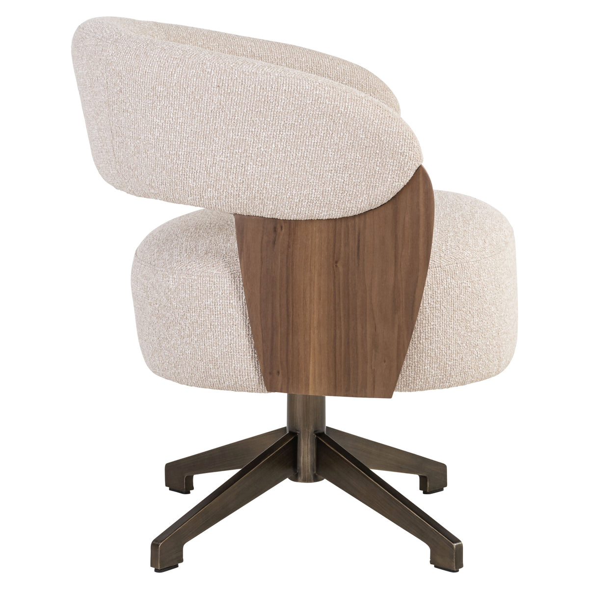 Dining chair Pollux lodge desert walnut by Richmond Interiors