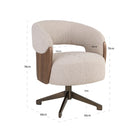 Dining chair Pollux lodge desert walnut by Richmond Interiors