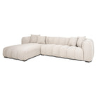 Sofa Novaro natural fancy lounge left by Richmond Interiors